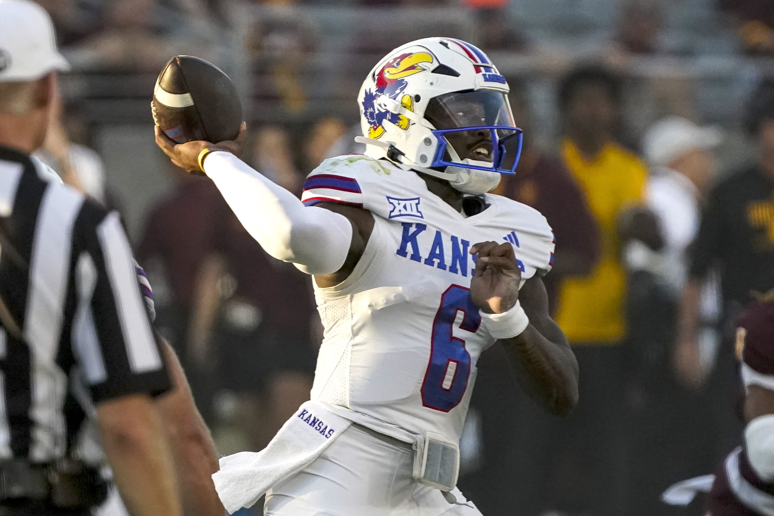 Quick recap Jayhawks fall to ASU after late touchdown drives News